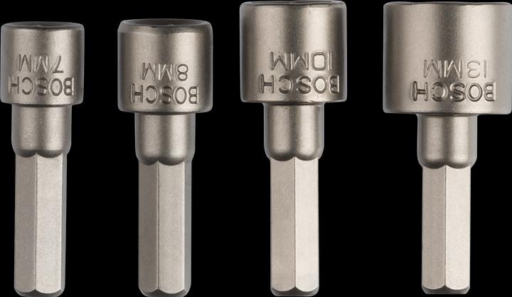 Produktbild Bosch Zubehör Steckschlüssel-Set 36 36 38 38 mm (12 mm, 10  mm, 7 mm, 11 mm, 8 mm, 9 mm, 13 mm)