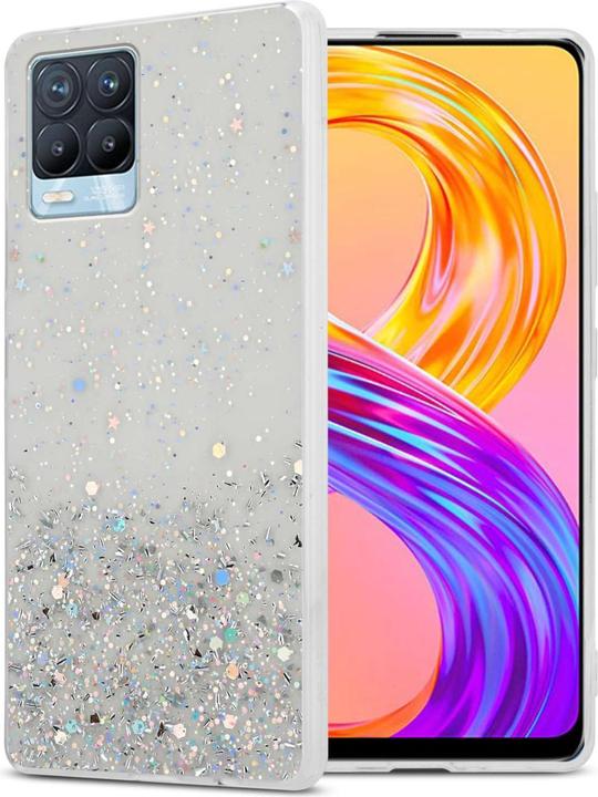 Produktbild Cadorabo TPU Hülle für Realme 8 4G / 8 PRO mit Glitzer (realme 8)