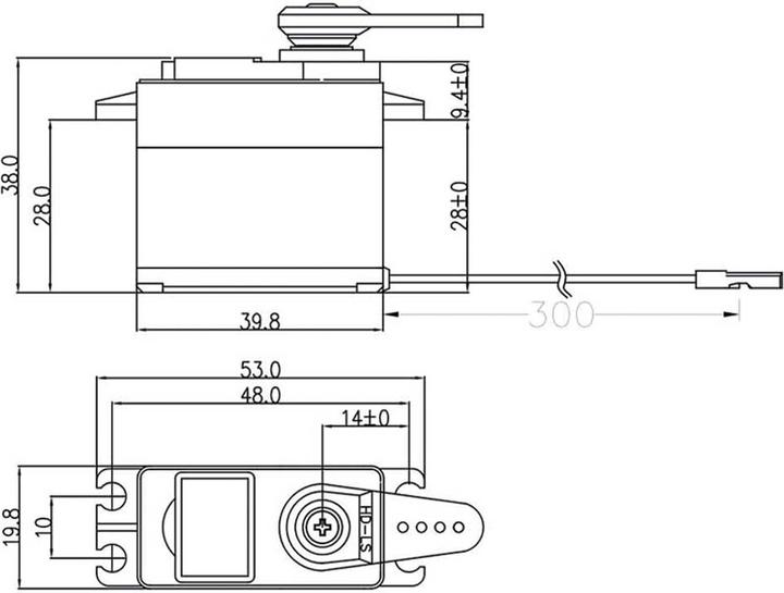 Immagine prodotto Hitec Servo HS-D485 HW Digi HV