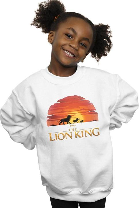 Immagine prodotto Disney The Lion King Movie Sunset Logo Felpa Ragazze (140, 146)