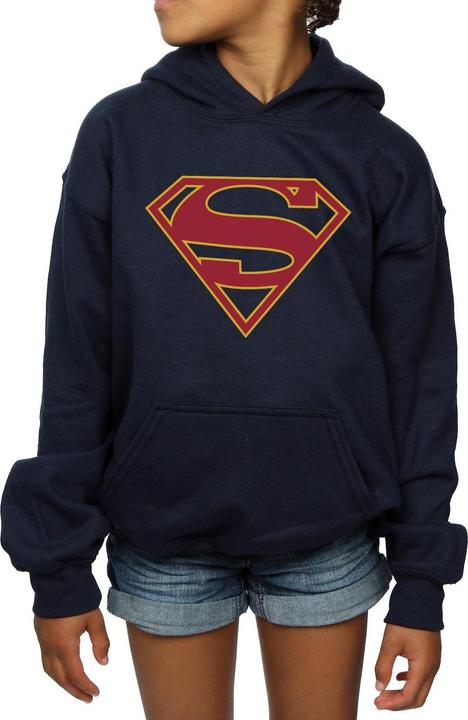 Image du produit - Sweat à capuche SUPERGIRL LOGO - Fille (140, 146)