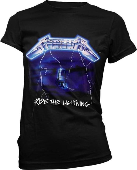 Immagine prodotto Metallica T-shirt Donna/Ladies Ride The Lightning Tracks (XXL)