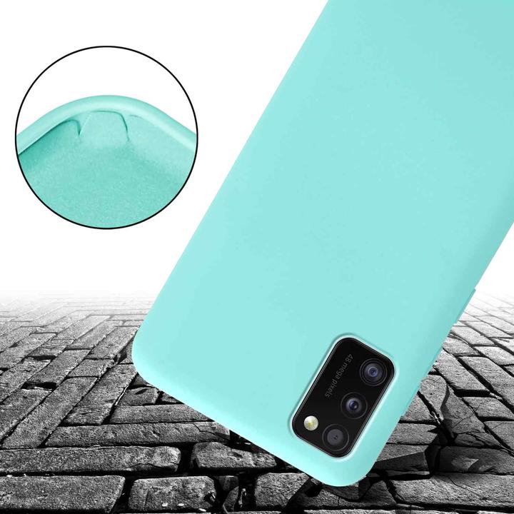 Actual product image Cadorabo TPU Cover Mobile Phone Chain Liquid (Samsung Galaxy M40s)