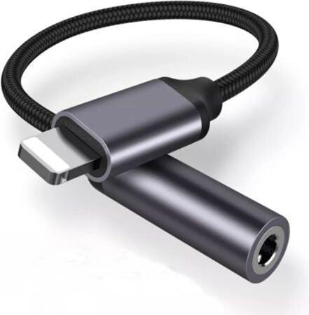Hermex Adaptateur audio Lightning vers 3,5 mm Adaptateur jack Prise casque (Lightning, Jack 3.5mm)