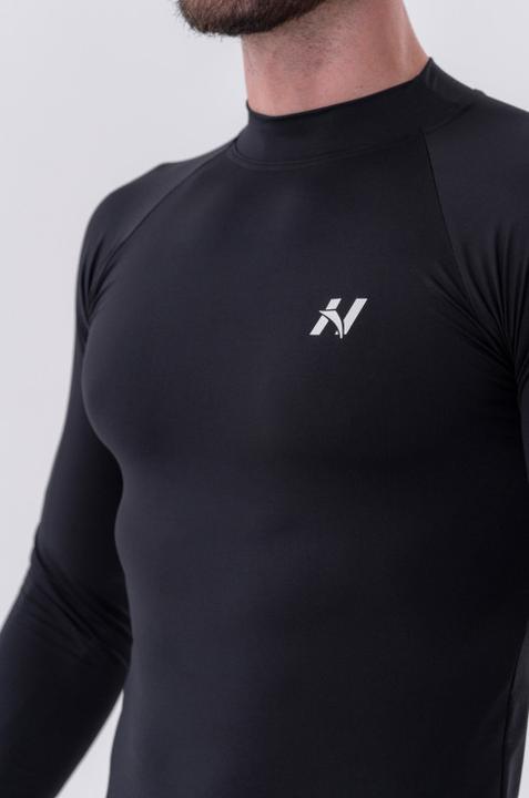 Produktbild Nebbia Functional T-shirt with long sleeves "Active" 328 black (XL)