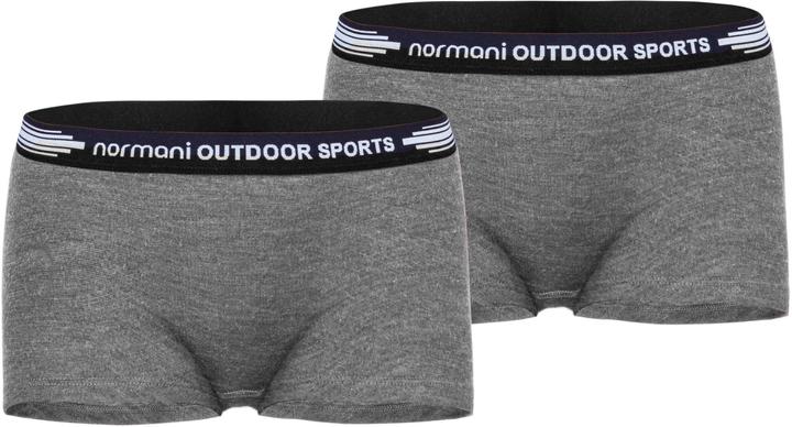 Actual product image Normani 2-pack ladies' merino boxer shorts "Morwell" - 9587 (XS, pack of 2)