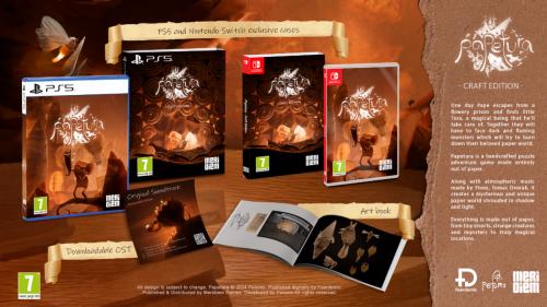 Produktbild Meridiem Games Papetura Craft edition SWITCH UK (Switch, Switch Lite, Switch OLED)