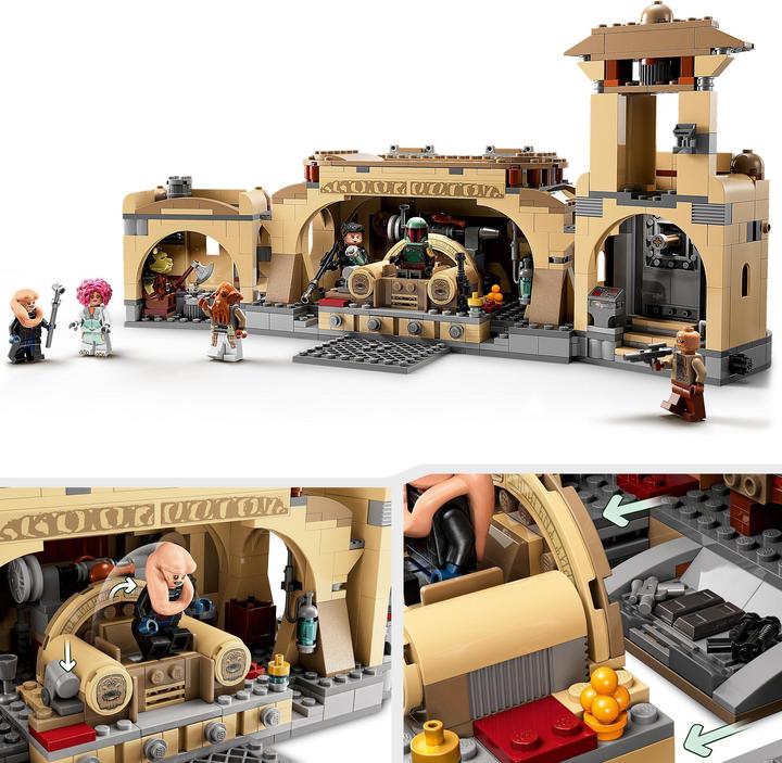 Image du produit LEGO Salle du trône de Boba Fett (75326, LEGO Star Wars)