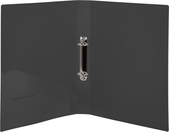 Immagine prodotto Idena Raccoglitore ad anelli A4 PP nero 35mm 2 anelli (A4, 35 mm, 1 Pezzo/i)