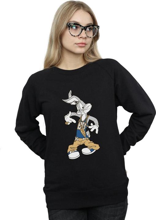 Immagine prodotto Looney Tunes Rapper Felpa Bugs Bunny Donna (L)