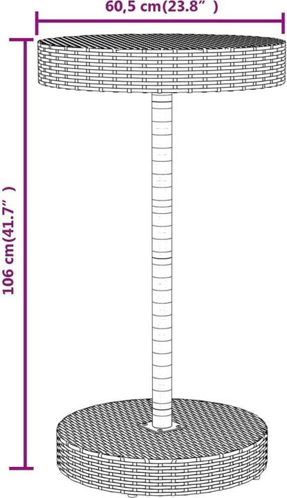 Image du produit VidaXL Endrik (60.50 cm)