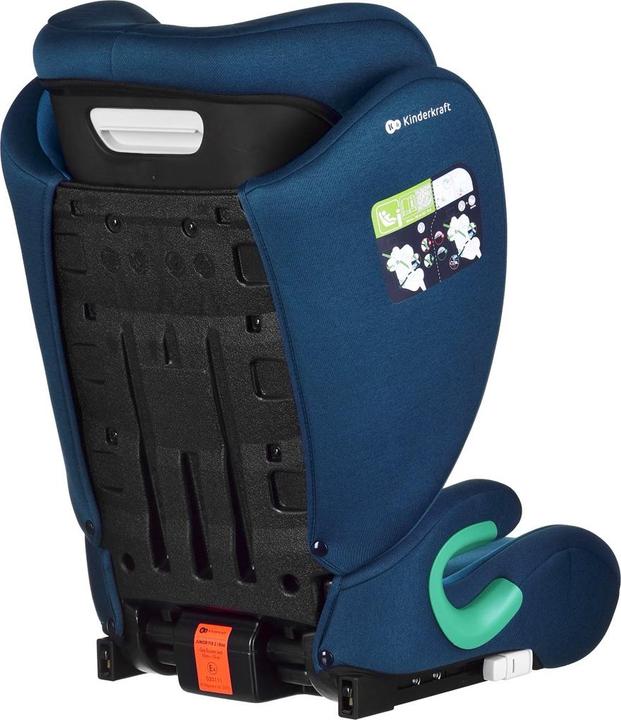Image du produit KinderKraft Junior Fix 2 I-Size Harbor Blue (Siège pour enfant, Norme ECE R129/i-Size)