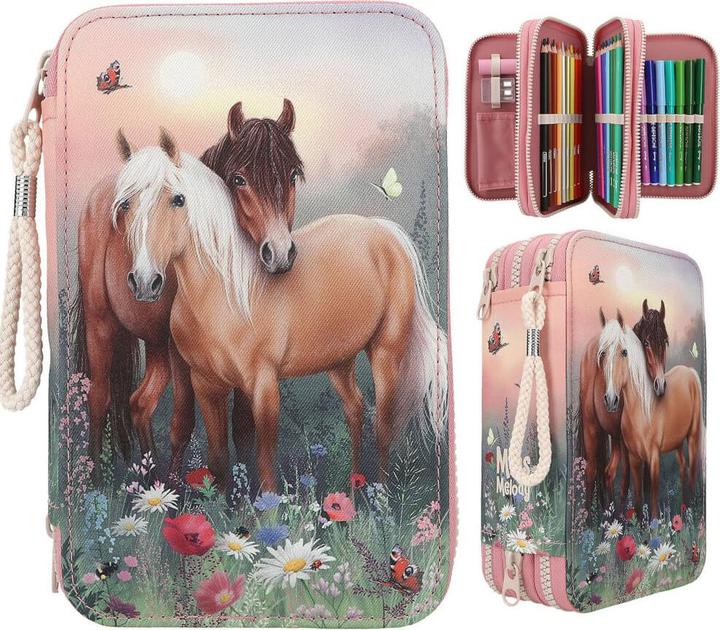 Immagine prodotto Depesche Astuccio triplo Miss Melody con fiori ( 0412869 )