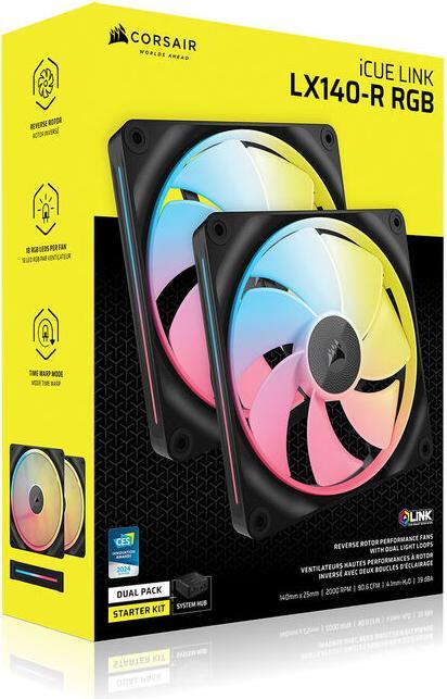 Image du produit Corsair LX140-R (140 mm, 2 x)