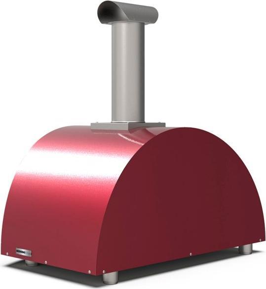 Image du produit Alfa Forni Moderno 3 Pizze Bois Antique Rouge (Four à pizza à bois)