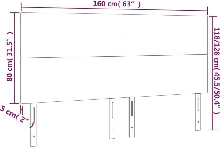 Image du produit VidaXL Cain (160 x 5 x 128 cm)