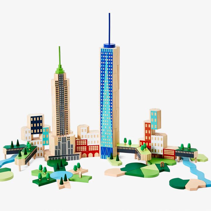 Actual product image Areaware Blockitecture Big Apple NYC