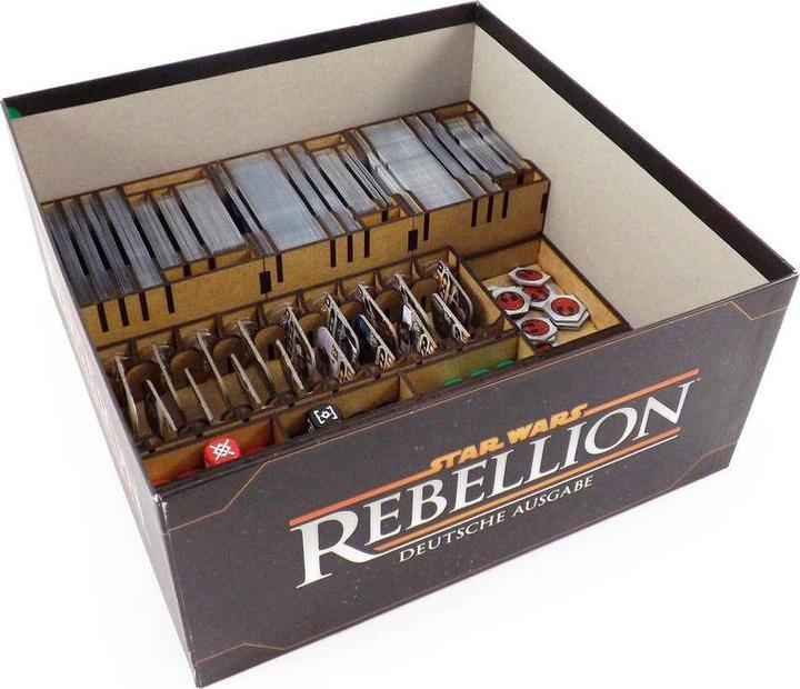 Produktbild Feldherr REBL - Brettspiel Organizer für Star Wars: Rebellion und Erweiterung Aufstieg des Imper
