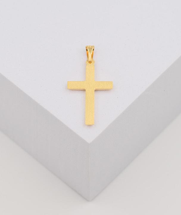 Produktbild Muau Kreuz (750/18K Gelbgold)