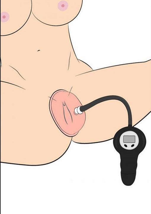 Actual product image Bijoux Indiscrets Digital Automatic Pussy Pump