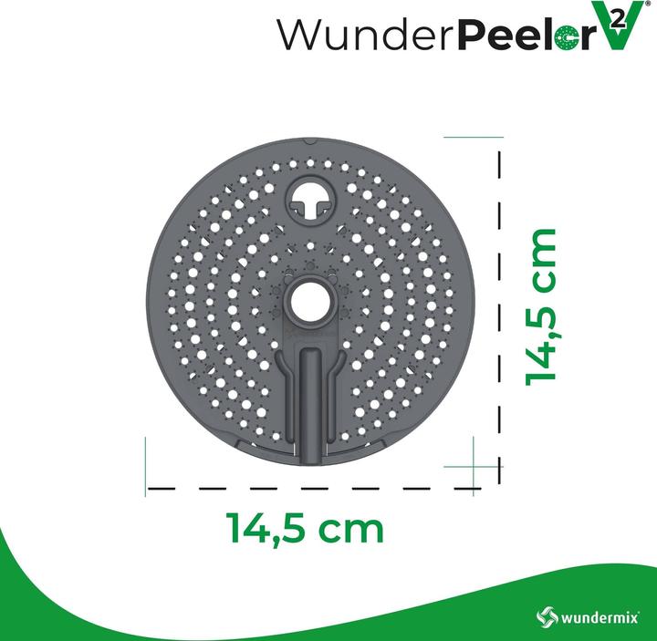 Produktbild Wundermix WunderPeeler® | V2 | Kartoffelschäler-Aufsatz für Thermomix TM6, TM5, TM31