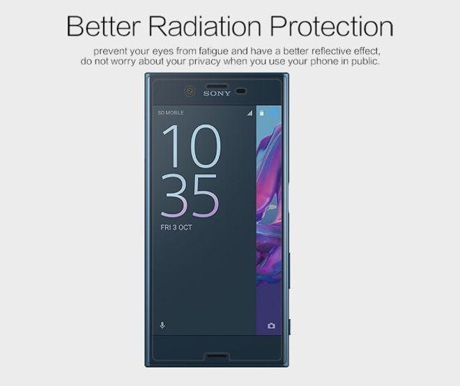 Actual product image Nillkin Matte Series (1 Piece, Sony Xperia XZs, Sony Xperia XZ)