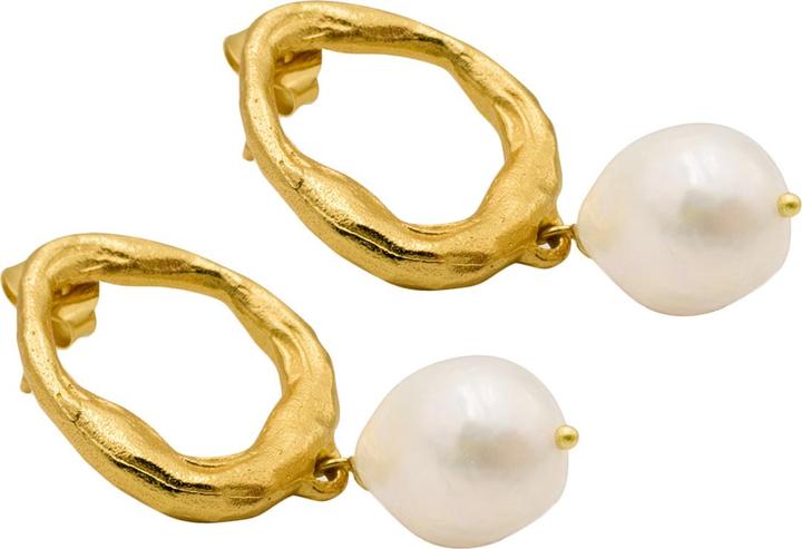 Produktbild Haze & Glory Ohrringe Perlen Ohrstecker - La Pearl 925 Silber (925er Sterling Silber)