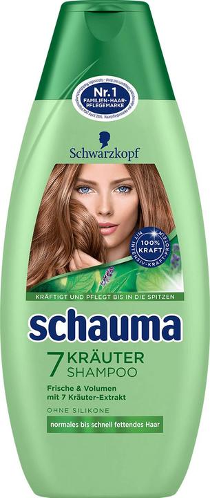 Schwarzkopf Schauma 7 Kräuter (400 ml, Flüssiges Shampoo)