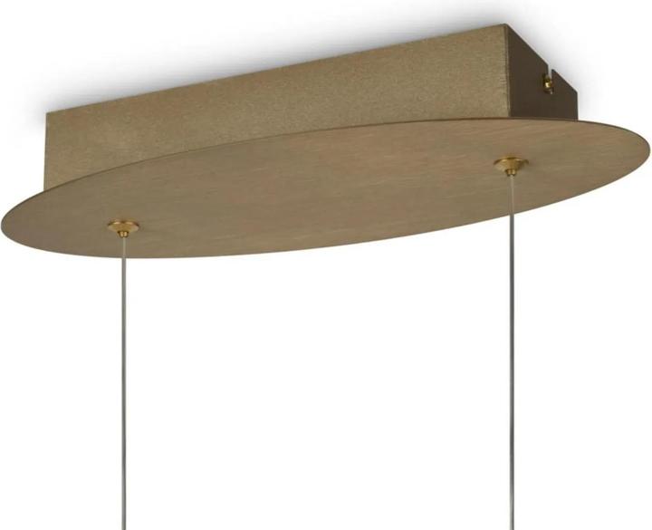 Image du produit Maytoni Curve LED Suspension, lampe à suspendre 42W couleur or 85Ra blanc neutre (2800 lm)