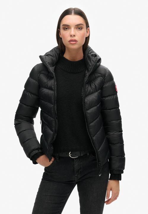 Actual product image Superdry hooded puffer jacket uperdry fuji (S)