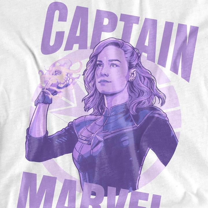 Immagine prodotto The Marvels Maglietta Captain Marvel Adulto Unisex (S)