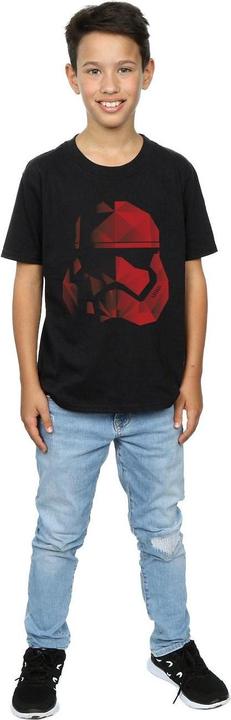 Immagine prodotto Star Wars Ragazzi Cubist Stormtrooper Helmet Cotton TShirt (140, 146)