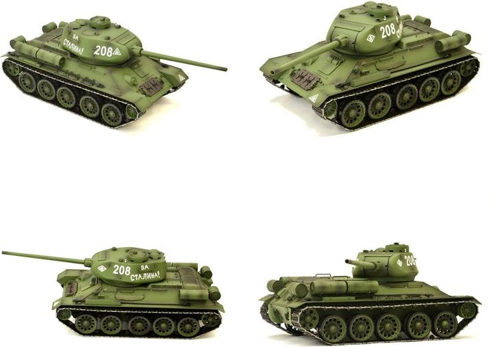 Immagine prodotto Es-toys Heng Long, carro armato RC, T-34/85 russo, 1:16 (RTR pronto all'uso)