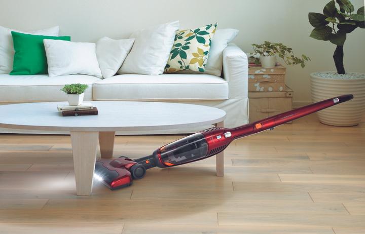 Actual product image Gorenje SVC216FR stick vacuum/electric broom Bagless 0.6 L Red