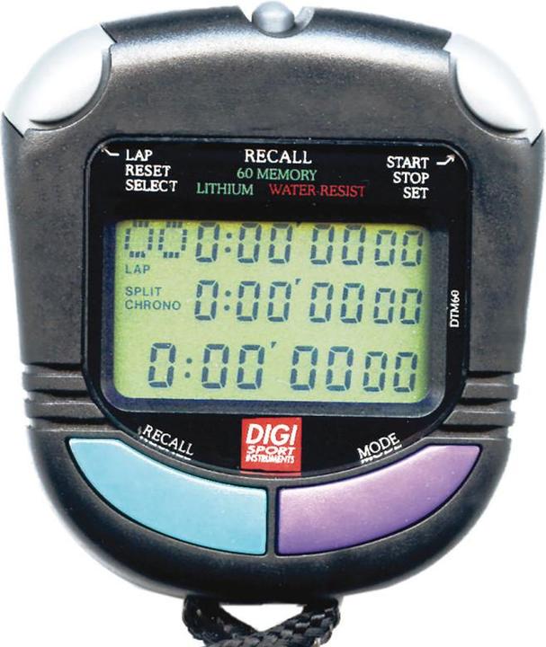Image du produit Digi Sport DIGI PC-91 Chronomètre, noir, avec veilleuse