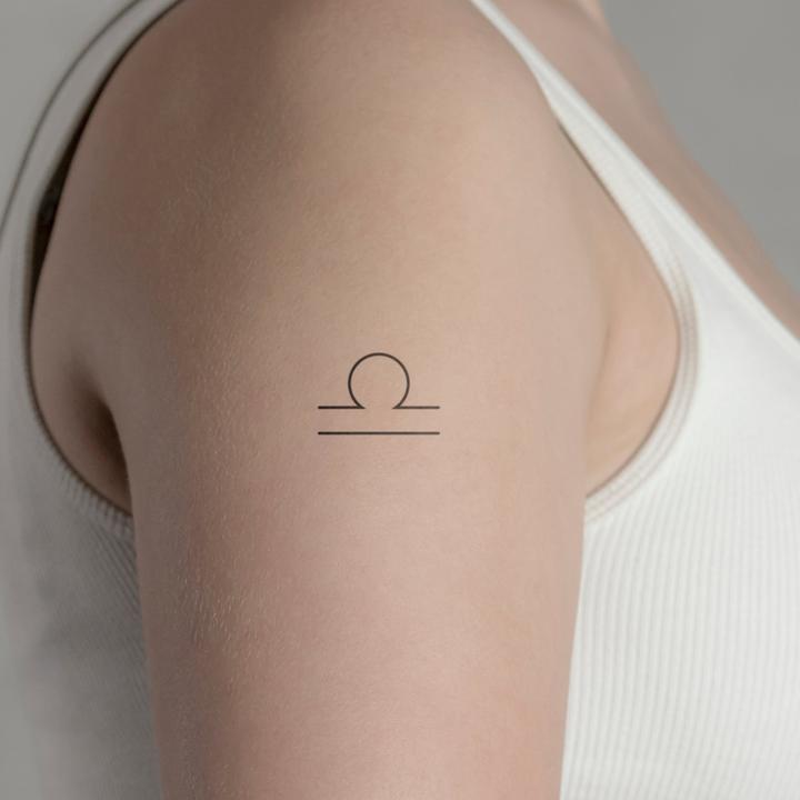 Image du produit minink Tatouage temporaire - Signe astrologique de la Balance