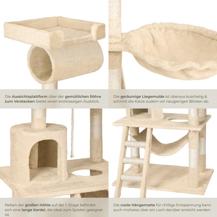 Image du produit tectake Stokeley (141 cm, Beige)