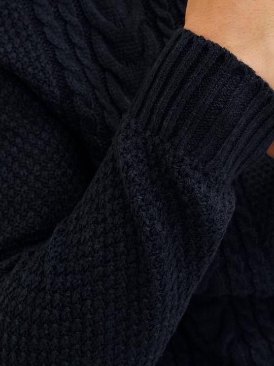 Produktbild Jack & Jones Einfarbig Viertel-Reissverschluss Viertel-Reissverschluss (XXL)