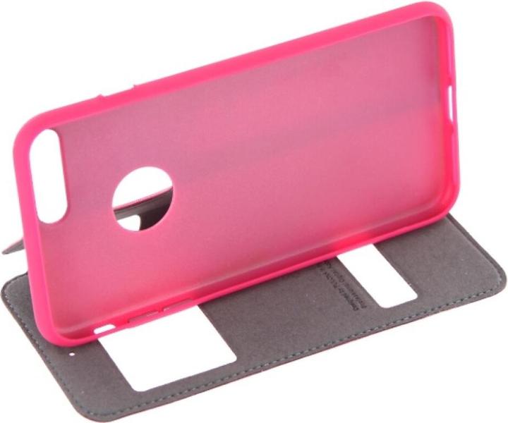 Image du produit Puloka Étui à clapet pour iPhone 7 Plus rose (Apple iPhone 7 Plus)