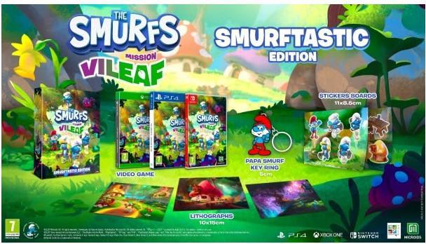 Image du produit Microids Les Smurfs : Mission Vileaf Smurftastic Edition (PS5, DE)
