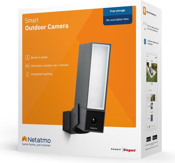 Actual product image Netatmo Intelligent Outdoor Camera (1920 x 1080 Pixels)