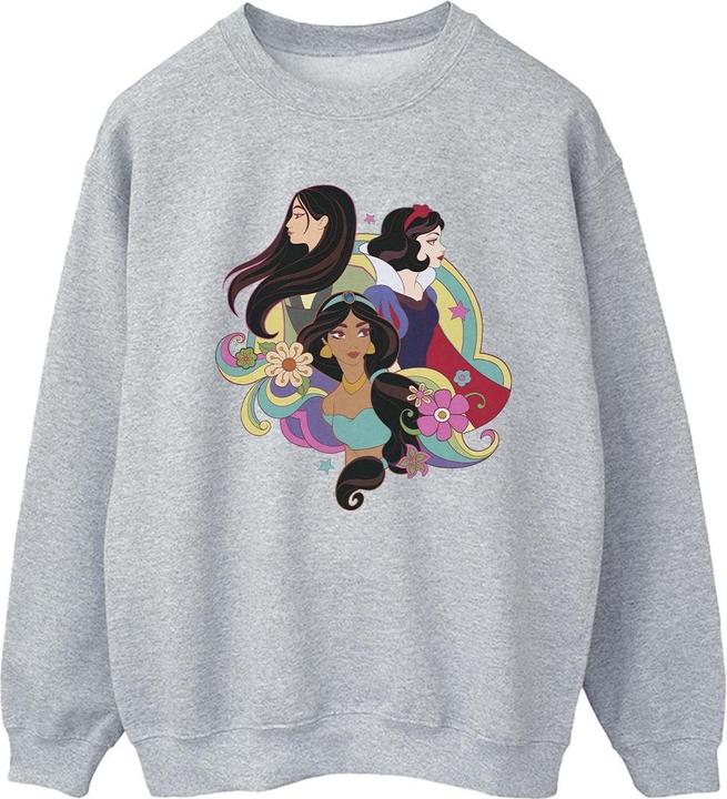 Disney Princess Mulan Jasmine Snow White Sweatshirt (M)