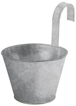 Produktbild Esschert Design Blumentopf mit Haken antikzink (14 cm)