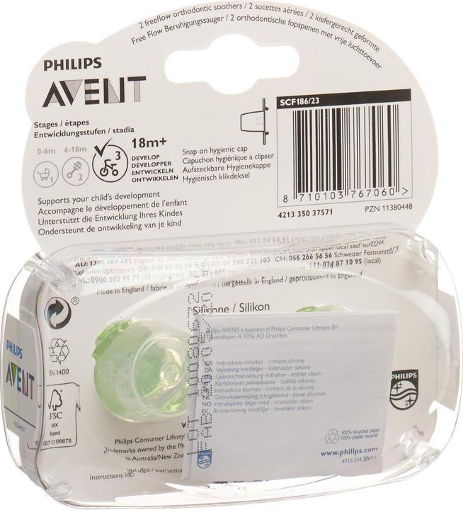 Immagine prodotto Philips Avent Succhietto (2 x, 18 - 24 M.)