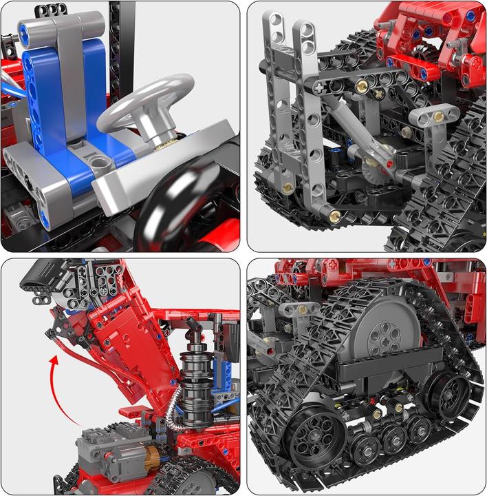 Actual product image Mould King Crawler tractor