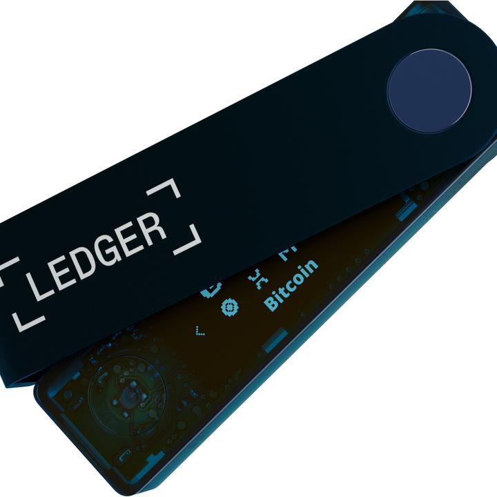 Actual product image Ledger Nano X - Sapphire Blue (Bitcoin, Others, Ethereum Classic)