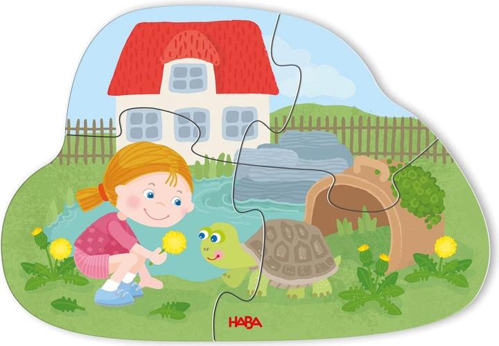 Immagine prodotto Haba 6 primi puzzle di animali domestici (18 pezzi)
