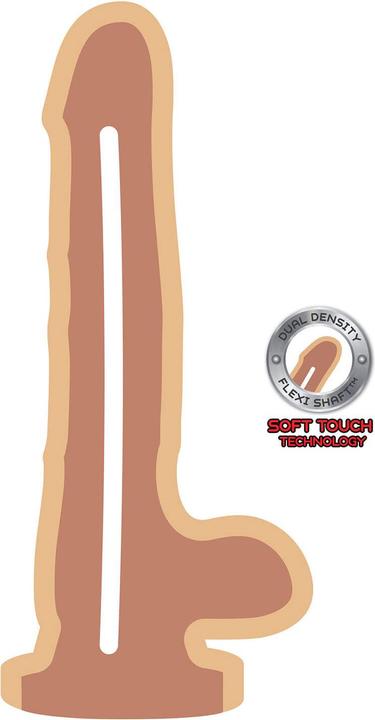 Actual product image ToyJoy Dual Density Dildo9 Inch Balls