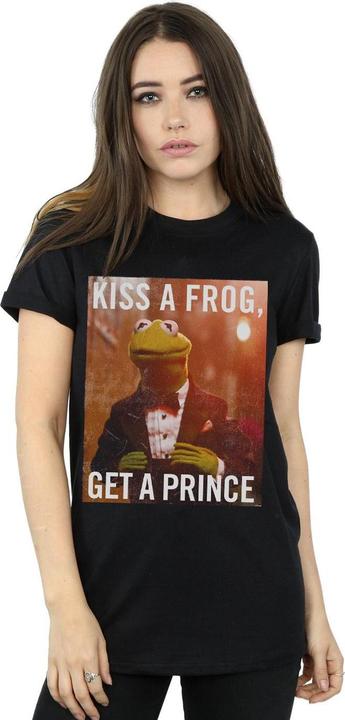 Image du produit Disney - T-shirt THE MUPPETS KISS A FROG GET A PRINCE - Femme (L)