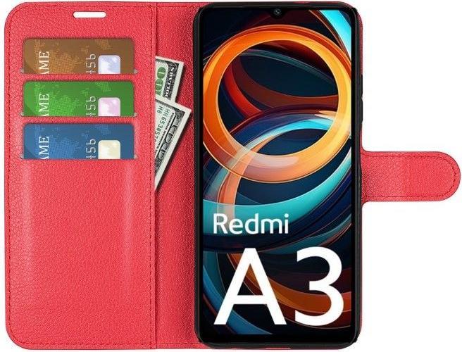 Image du produit MU Classic Série de couvertures de livres en cuir Litchi (Xiaomi Redmi A3)